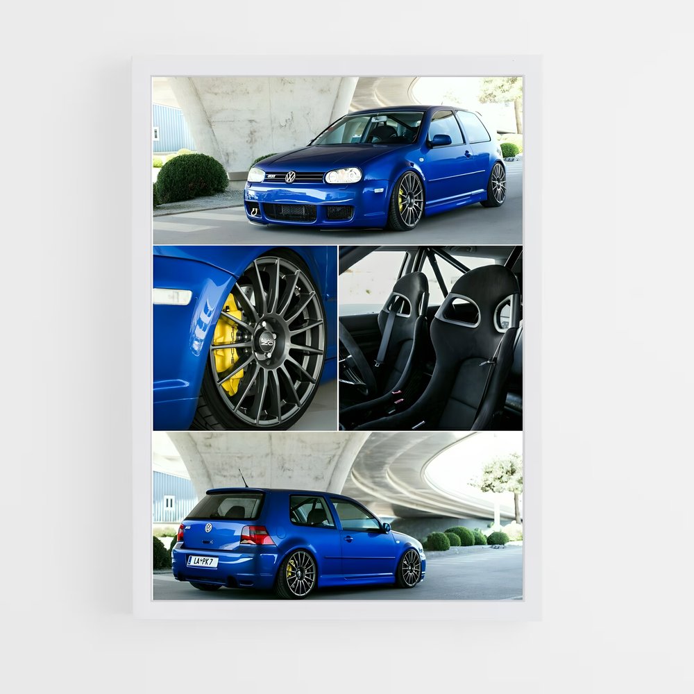 Poster R32 Dream Machine – affiche Volkswagen (vue 3)